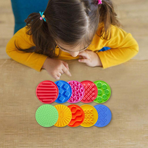 Ch 10 Piezas Almohadillas Sensoriales Esteras Sensoriales