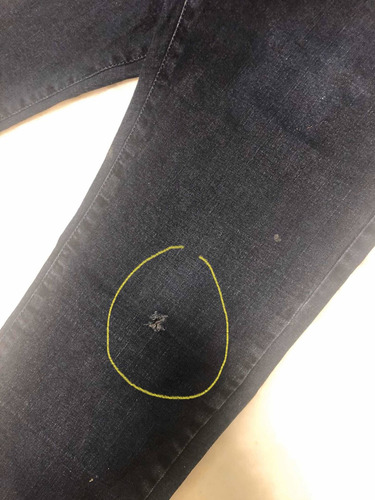 Pantalon Jean Azul Marino Giesso Tale 44