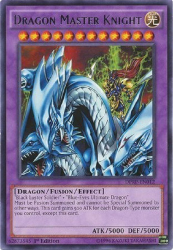 Caballero Amo Del Dragón Oscura Raro Yugioh