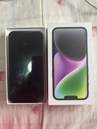 iPhone 14, Usado En Excelentes Condiciones, Con Caja Y Cable De Carga Original, De 128gb (Usado)