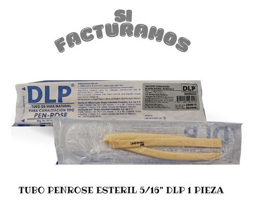 Tubo Penrose Esteril 5/16 Dlp 1 Pieza
