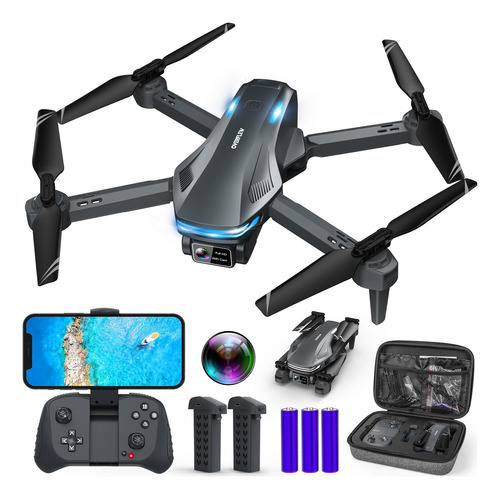 Drone Loiley With 1080p Camera For Adults W/ Altitude Hold