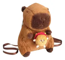 Comprar Peluche Mochila Kawaii Capibara Carpincho Suave Cute