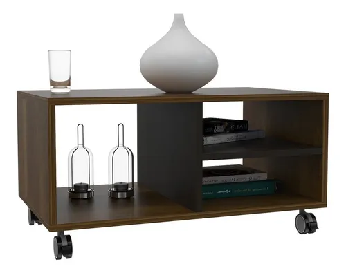 Mueble Arrimo + Mesa De Centro - Caramelo / Wengue