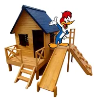Comprar Casita Madera Niña Tobogán Trepador Día De La Niñez 2025