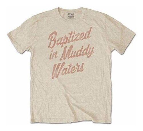 Playeras Para Hombre - Muddy Waters 'baptized' T-shirt