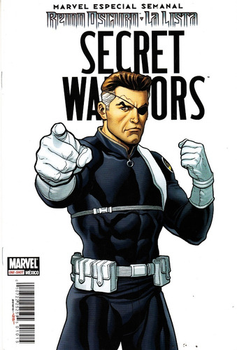Comic Marvel Secret Warrios Reino Oscuro La Lista 