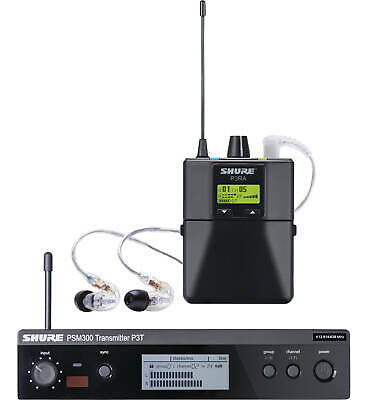 Shure Psm300 Wireless In-ear Monitor System, G20 Band Eea