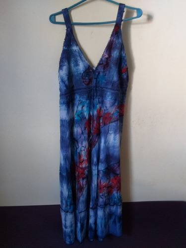 Vestido Largo Solero Verano Batik Dama Importado Brasil