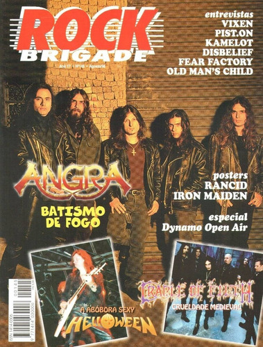 Rock Brigade 145 Angra Helloween Rancid Iron Cradle Of Filth