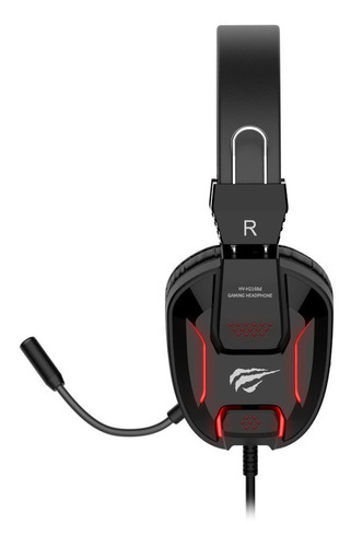Imagen 6 de 6 de Audifono Gaming Alámbrico Negro 3.5mm Usb Havit H2168d