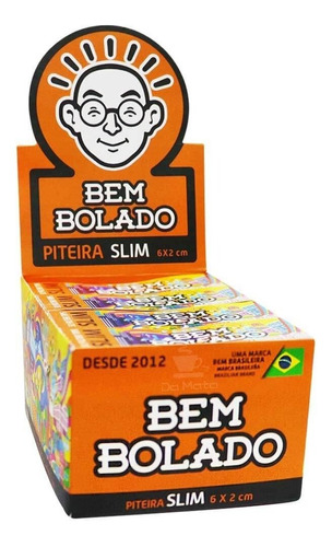 Caixa De Piteira De Papel Slim Bem Bolado