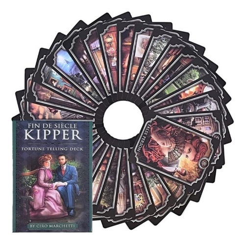 Fin De Siècle Kipper Oracle Oráculo Kipper Baralho De Tarô