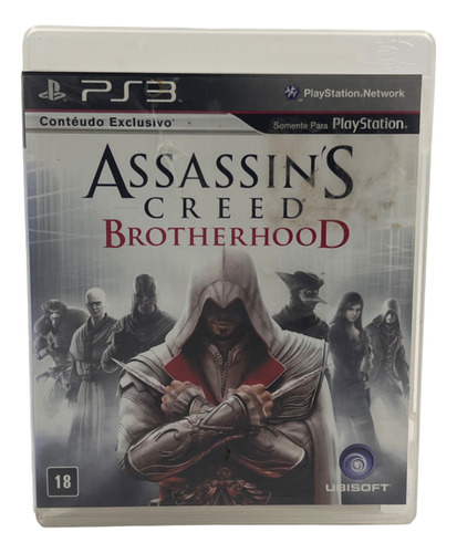 Jogo Mídia Física Ps3 - Assassins Creed Brotherhood
