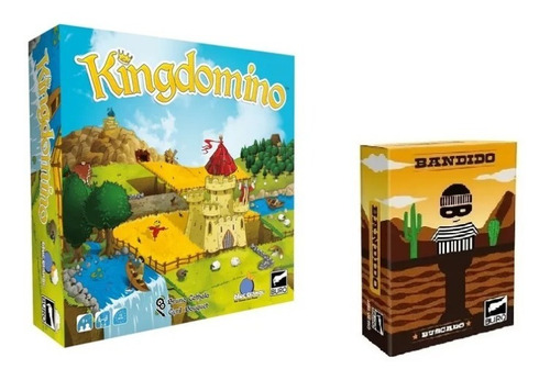 Combo Juego De Mesa Bandido + Kingdomino De Bureau M4e