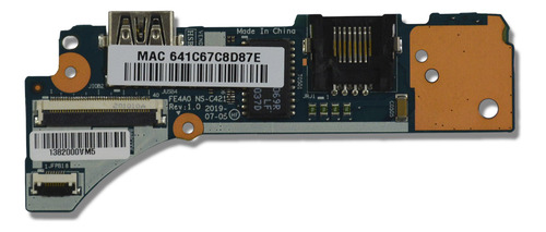 Placa Usb Power Notebook Lenovo Thinkpad E14 Ns-c421