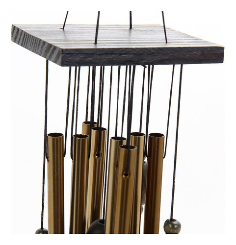 Carillón Campanas Viento De Metal C8 Tubos Para Decoración