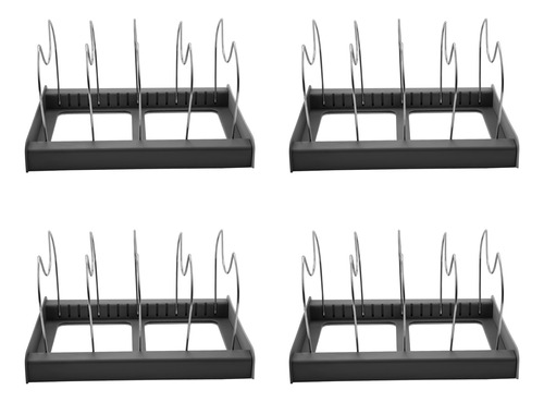 Sartén Expandible De Acero Inoxidable Con Tapa Para Ollas, 4