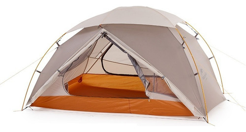 Carpa Naturehike Nebula para 2 personas con techo extraíble, color gris