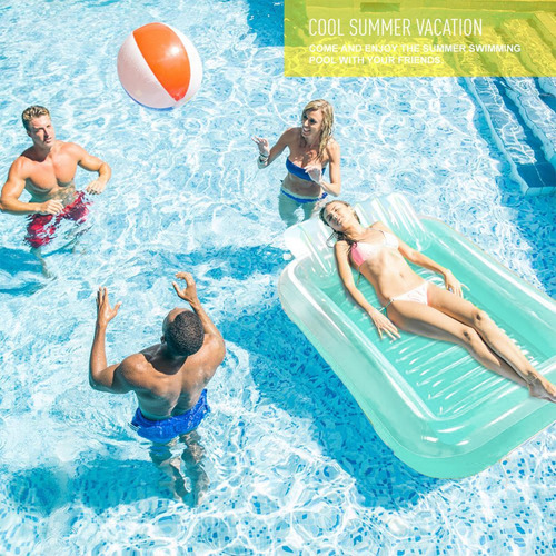 Flootador Tipo Colchoneta Para Piscina Flotadores De Natació