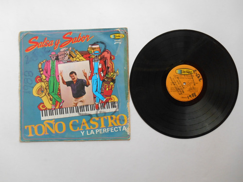 Lp Vinilo Toño Castro Y La Perfecta Salsa Y Sabor Col 1988