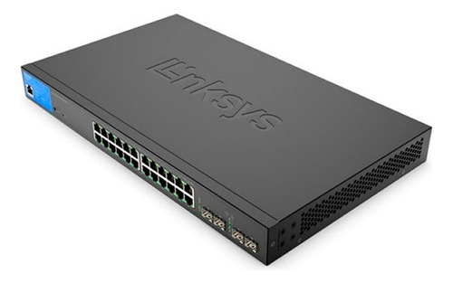 Linksys Switch Gigabit 24 Puertos Lgs328pc Poe+ 250w + 4 Sfp