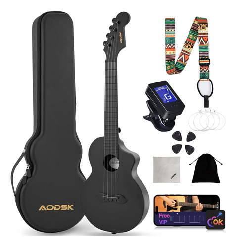 Aodsk Ukelele De Concierto Para Adultos, Ninos Y Principiant