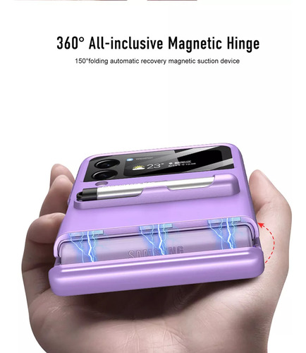 Funda Para Teléfono Zflip4, Ultrafina Y Plegable.