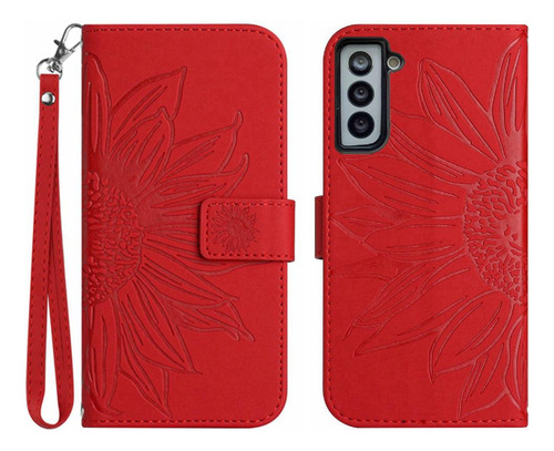 Caso Para Samsung Galaxy S22 Plus Flip Cartera Teléfono Pu