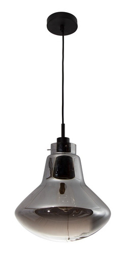 Lámpara Colgante Lumimexico H8324-1 Ahumado Mate E27 60w 1 Luz