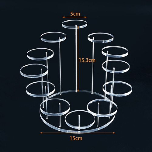 Soporte De Acrílico Para Cupcake Stand Para Postre De Pastel