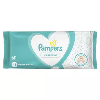 Toallitas húmedas Pampers Sin Perfume 48 u