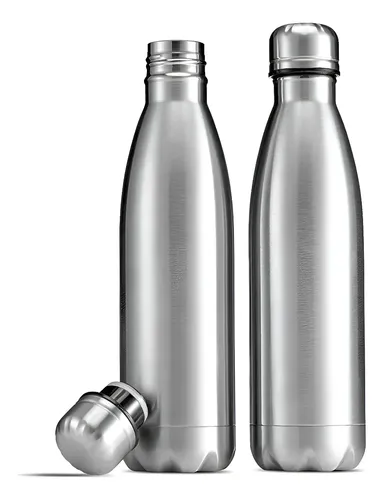 Vittak Garrafa Água Térmica 500ml Aço Inox Gelada Anti Vazamento Prat
