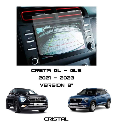 Mica Protector Pantalla Creta Gl - Gls 2021 - 2023 Cristal