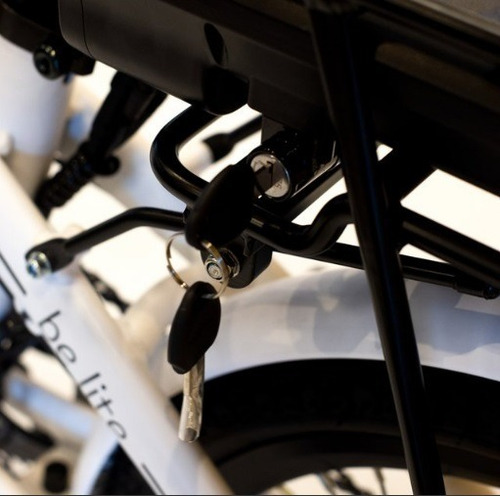 Imagen 9 de 10 de Bicicleta Electrica Plegable Rodado 20 Color Blanco