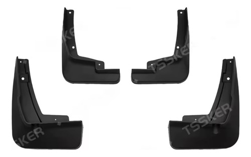 Kit 4 Pz Loderas Guardabarros Toyota Avanza 2022-2025
