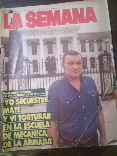 Revista * La Semana * Nº 370. 5-1-84 Tapa: Vilarino 