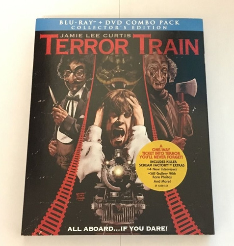 Terror Train Collector Edition Blu-ray + Dvd Importado
