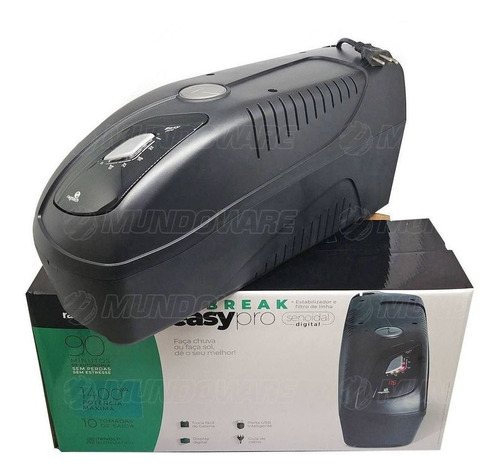 Nobreak Senoidal 100% 1400va 3 Em 1 Filtro + Estabilizador