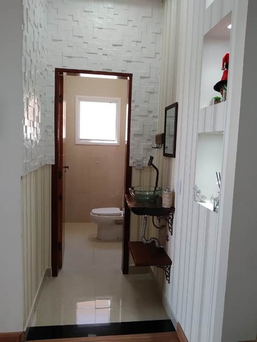 Imagem 6 de 12 de Um Lindo Sobrado No Condomínio Residencial Mantiqueira - Cf-1821