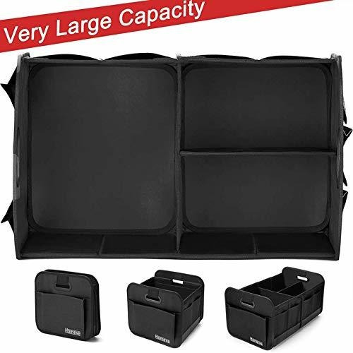 Imagen 3 de 7 de Organizador De Almacenamiento Plegable Para Maletero, Asas