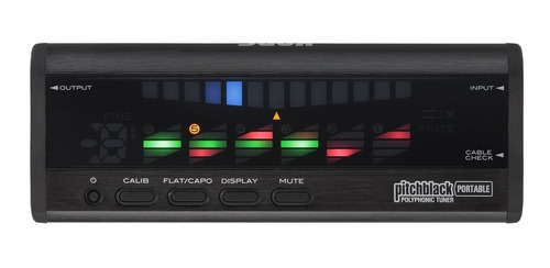 Afinador Polifónico Korg Pitchblack Pb04 