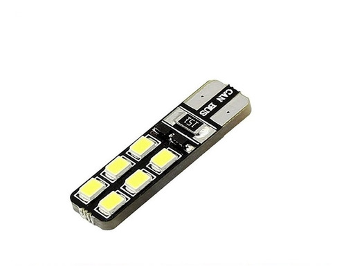 Par Ampolletas 12 Led T10 Cola De Pescado Canbus