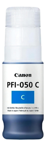 Tanque De Tinta Canon Pfi-050 Cian 70ml Para Imageprograf