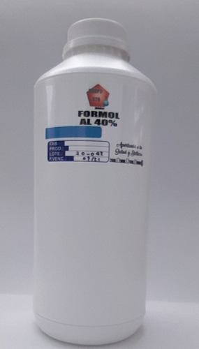 Formol  37-40% - Formaldehido - 1 Litro