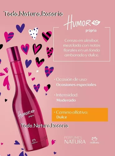 Perfume Humor Próprio Femenino 25ml Todo Natura Rosario