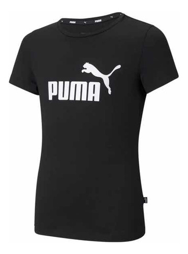 Playera Niña Puma Logo Tee 100% Algodon