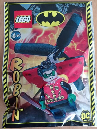 Superhéroes De Lego Batman: Robin De Dc Comics Con Jetpack Y