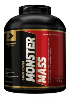 Mass Gainer 3 Kg Ganador De Peso Body Advance