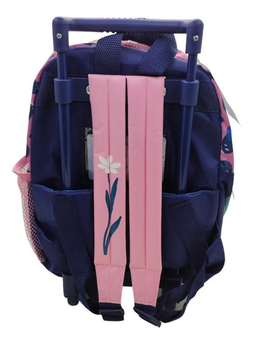 Imagen 5 de 7 de Mochila Frozen Nature Con Carro Jardin 12 PuLG Pelicula Edu